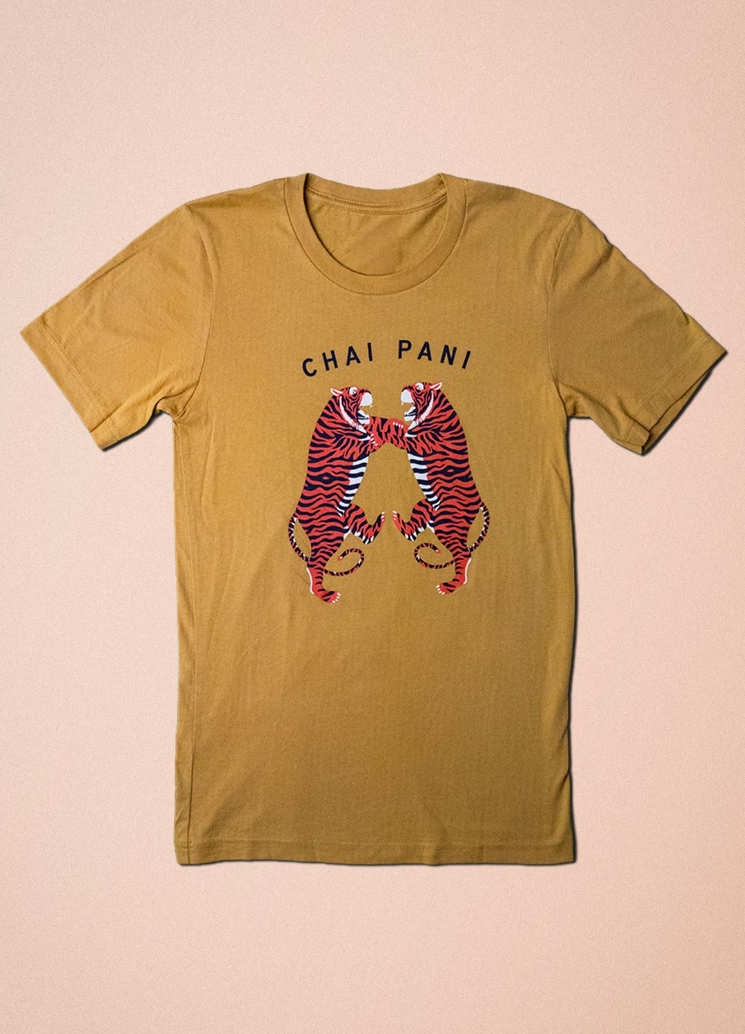 Mustard Tiger Tee