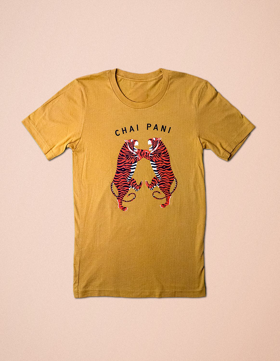 Mustard Tiger Tee