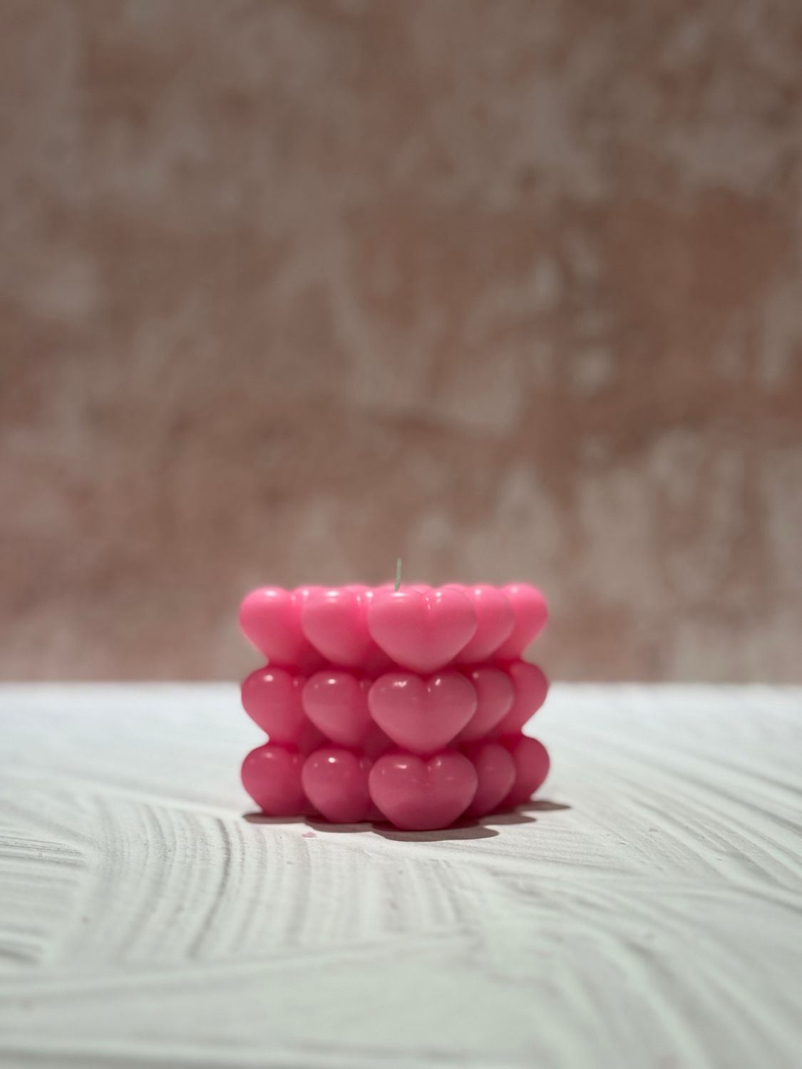 Heart Candle Bubble