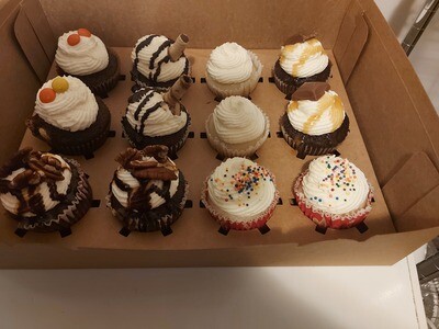 variety box cupcakes (flavor options under 6 pk) variety box cupcakes (flavor options under 6 pk)