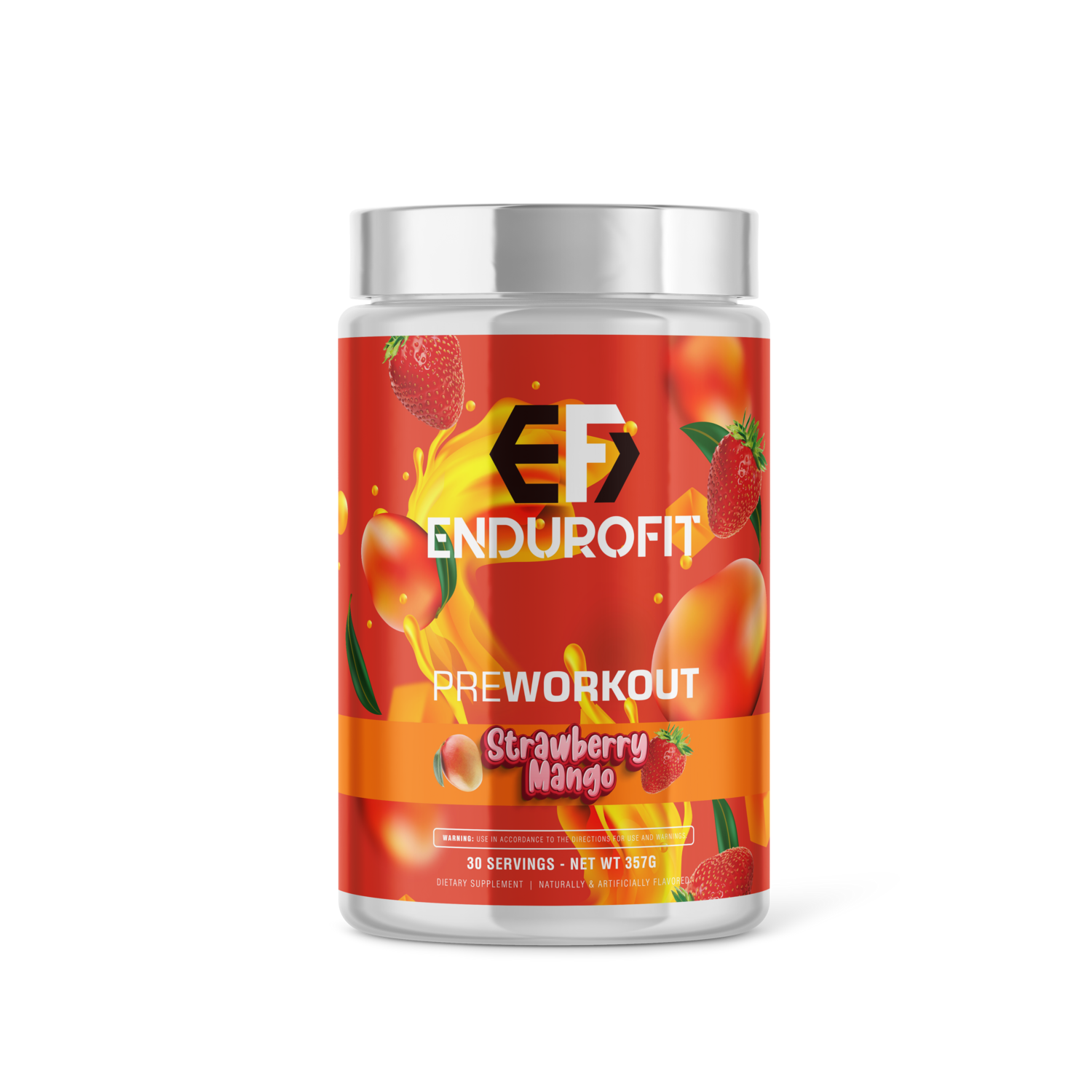 EnduroFit PRE-WORKOUT Strawberry Mango