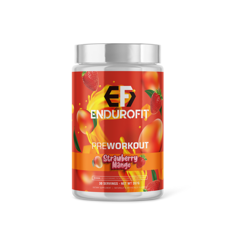 EnduroFit PRE-WORKOUT Strawberry Mango