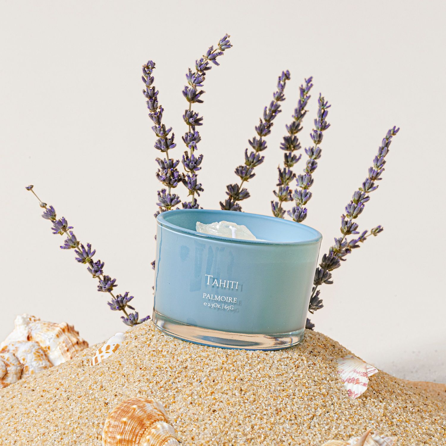 Tahiti Soy Wax Candle, Size: Mini 2.3 oz/ 65 g