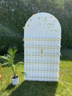 Champagne Wall Hire