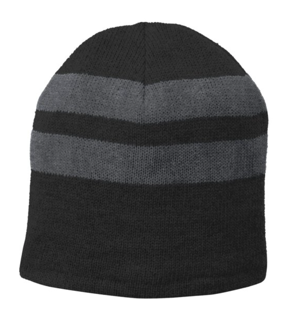 Beyond Film School Fleece-Lined Striped Beanie Cap