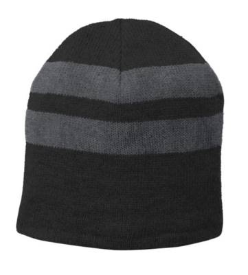 Beyond Film School Fleece-Lined Striped Beanie Cap