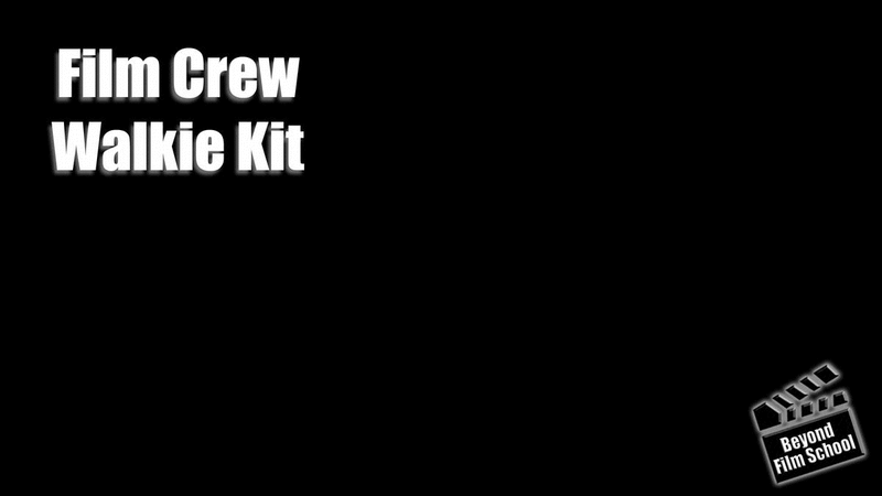 Film Crew Walkie Kit