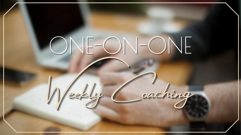 One-On-One Weekly Coaching