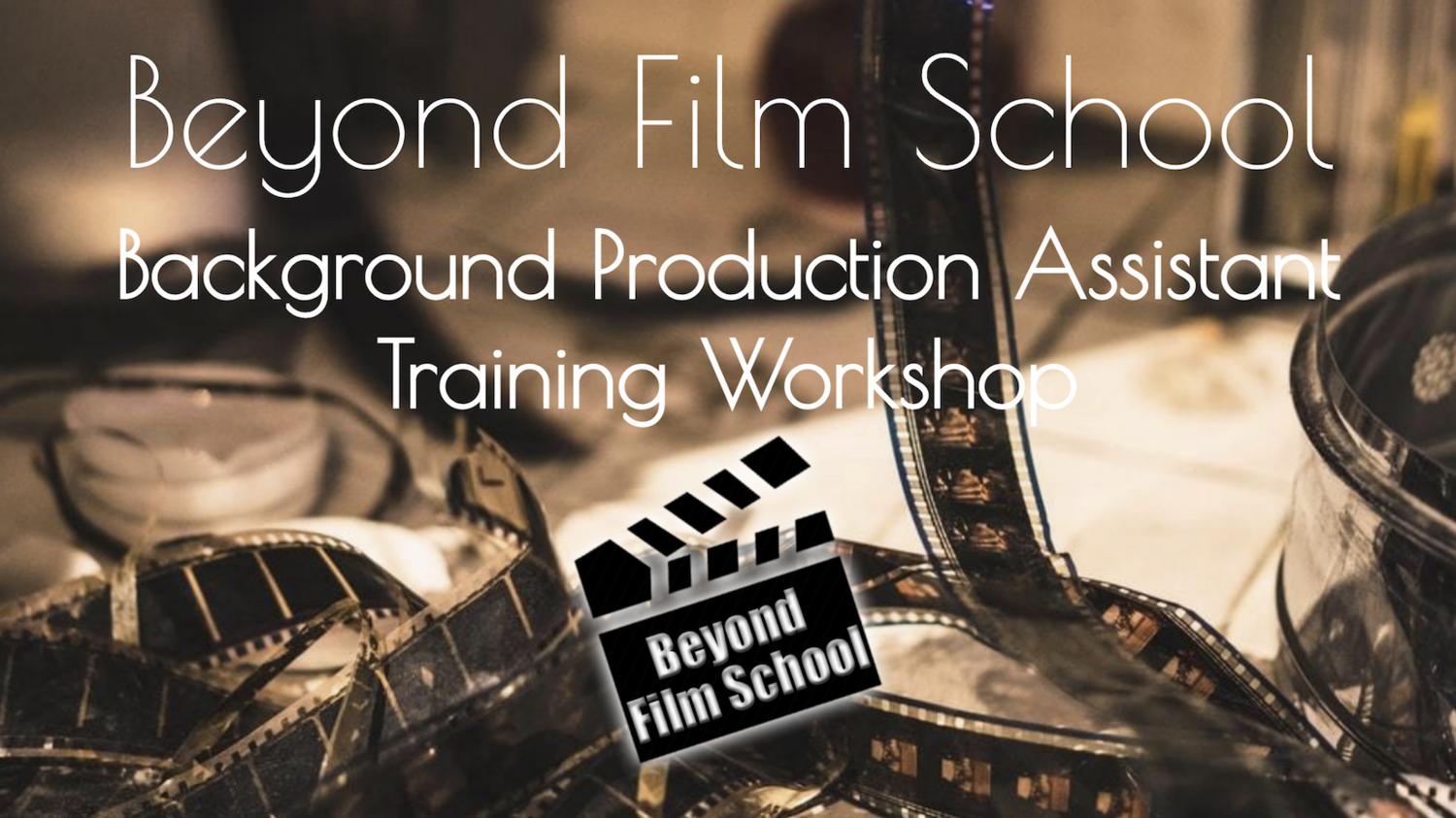 Background Production Assistant Training Workshop