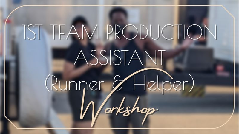 Cast Production Assistant Training workshop