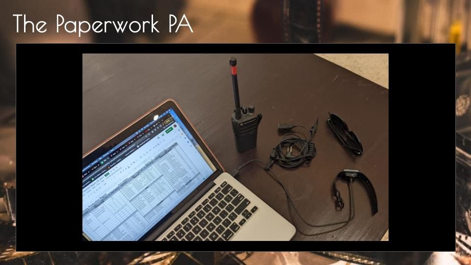 Paperwork PA Training Workshop