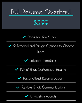 Full Resume Overhaul