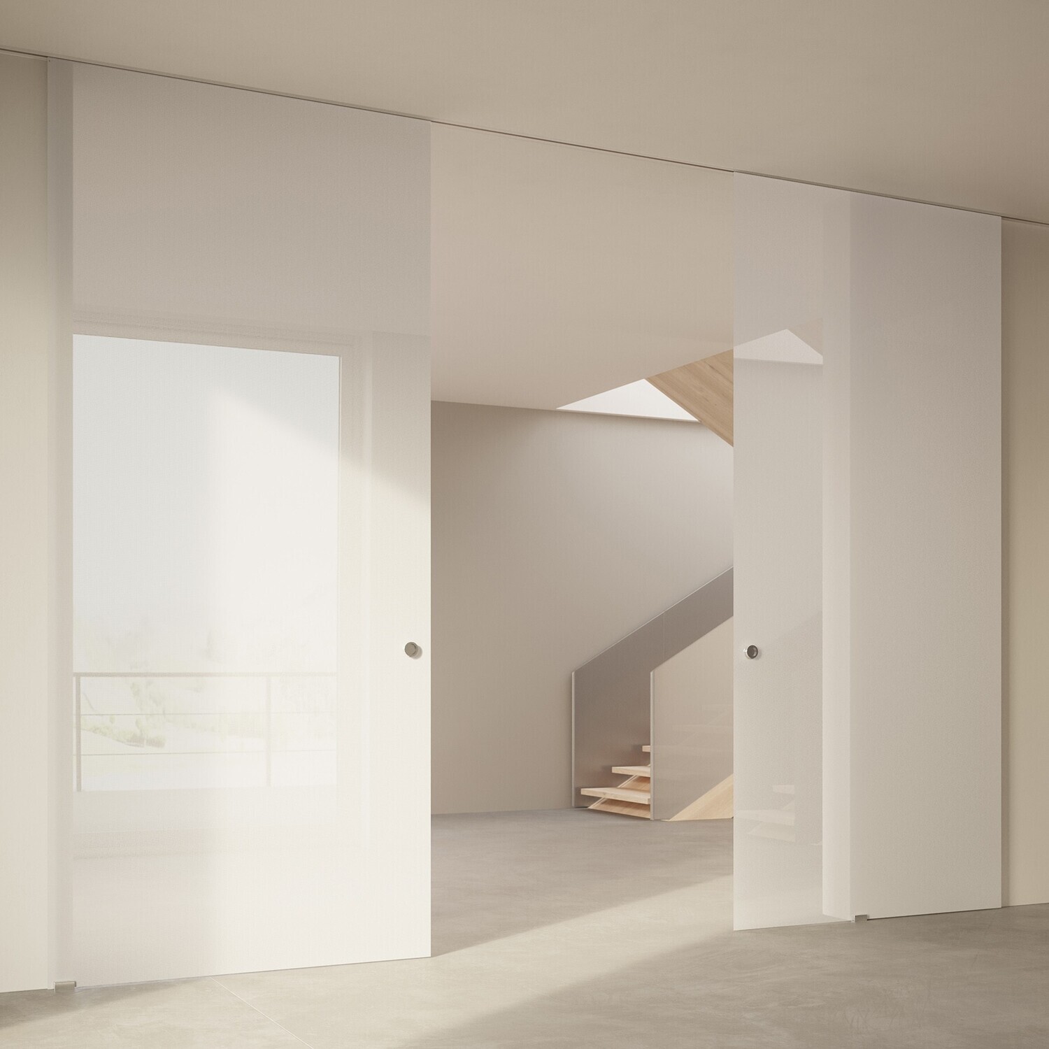 Scenario Visio Up Textil Extrachiaro Bianco