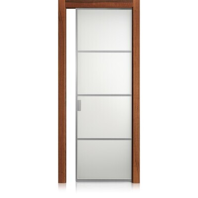 Puerta Cristal Frame/3 noce nazionale