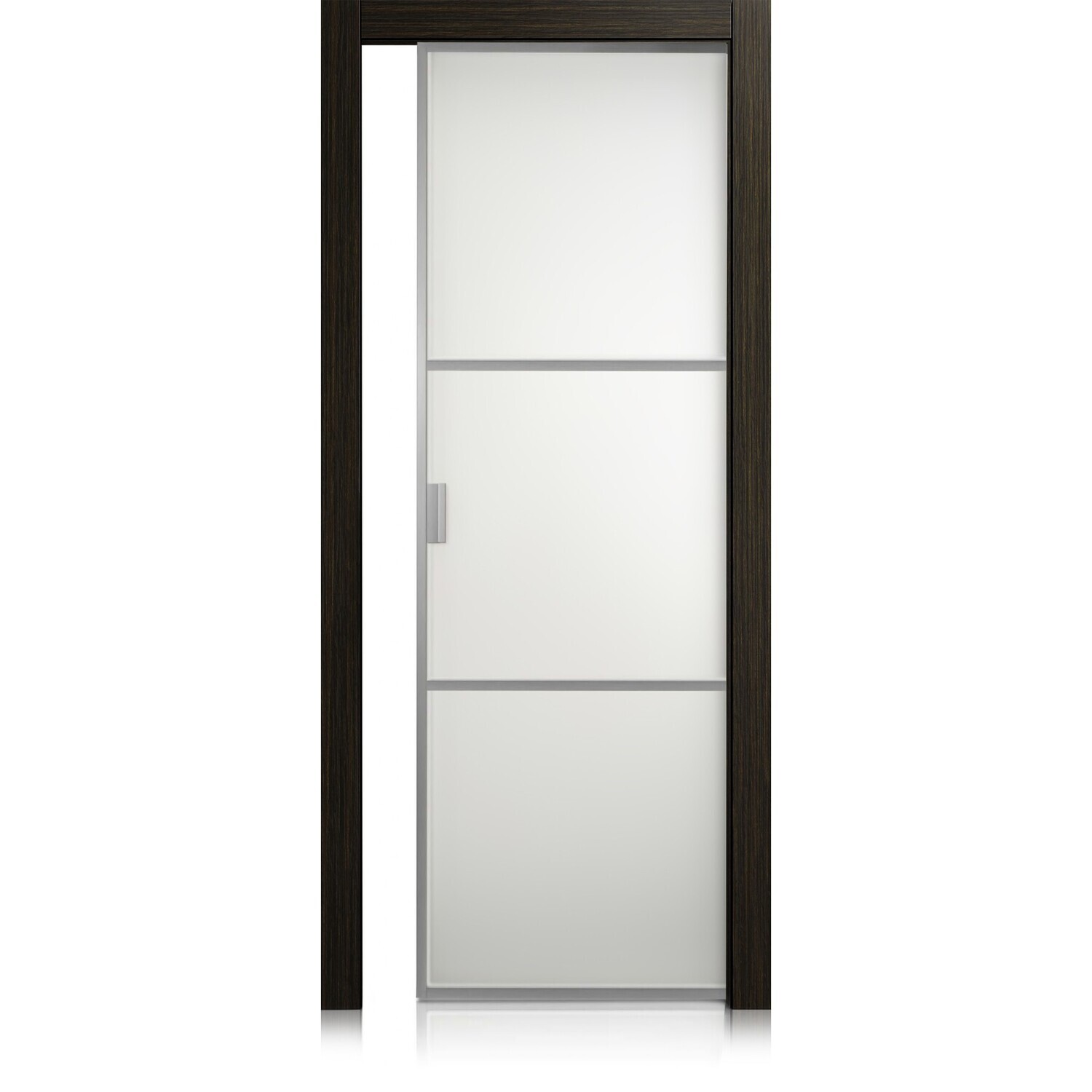 Puerta Cristal Frame/2 materic noir