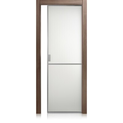 Puerta Cristal Frame/1 ontario noce
