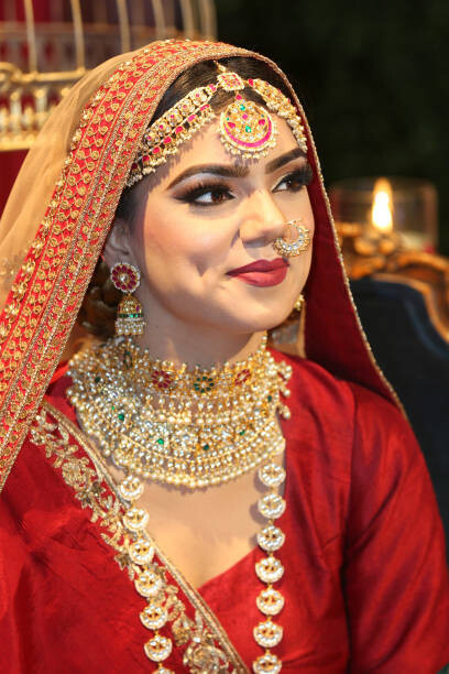 bridal make up---Barat ki dulhan