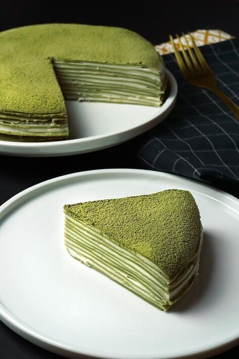 Matcha Mille-Crepe (Slice)