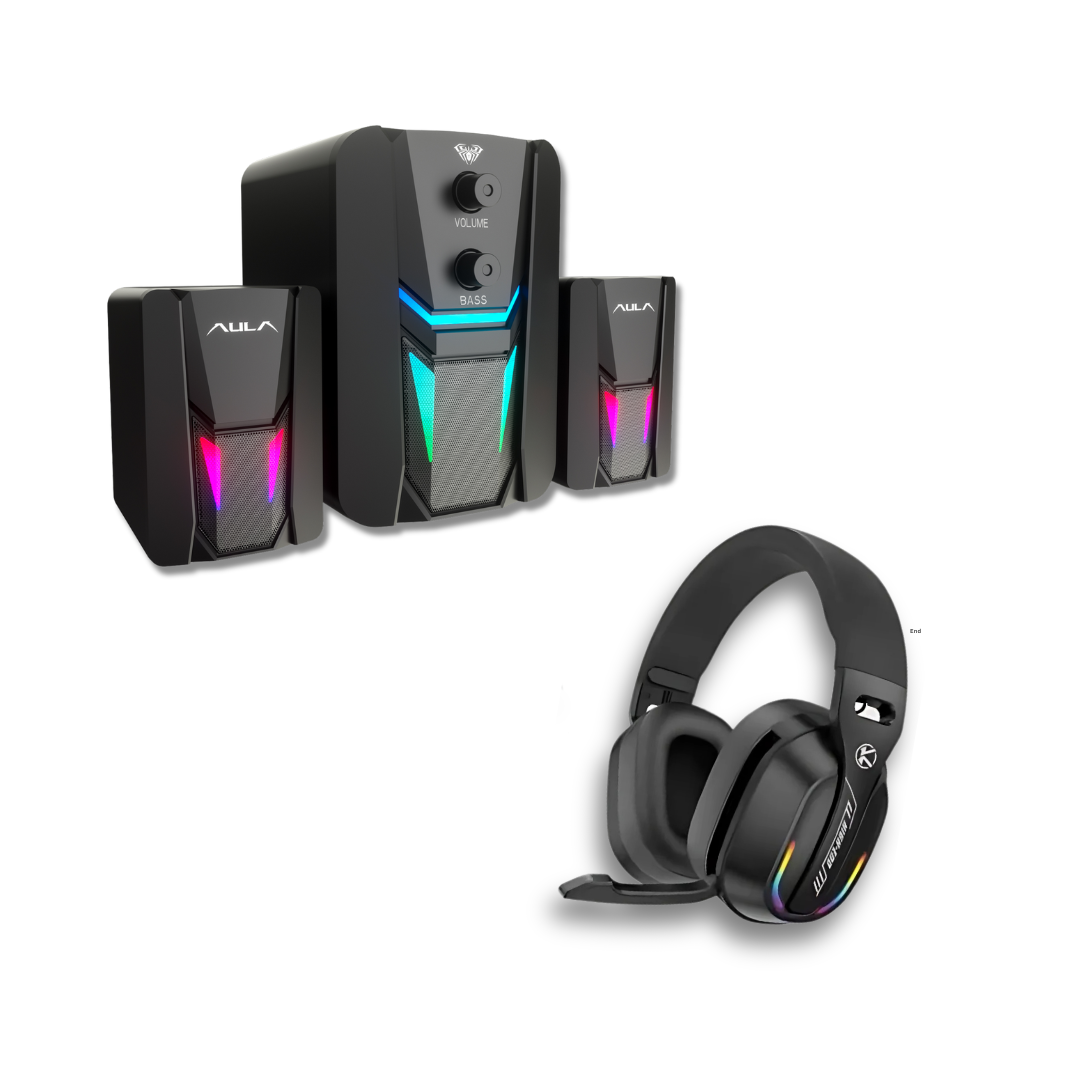 ធុងបាស់ &amp; កាស់ Speakers &amp; Headphones