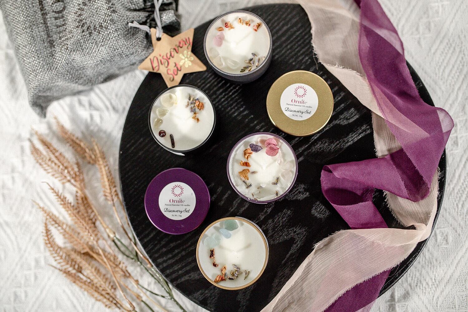 Discovery Set 1.0 in 4 best selling Crystal Candle blends