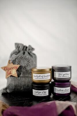 Discovery Set 1.0 in 4 best selling Crystal Candle blends
