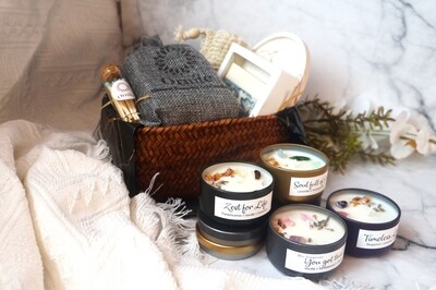 Self Care Gift Set (Essential Oil Candle + Soap)