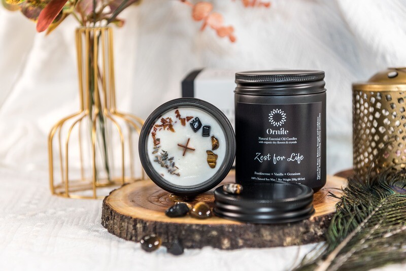 Zest for Life | Tigers Eye &amp; Obsidian