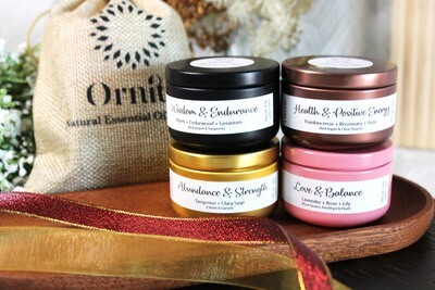 Discovery Set 2.0 in 4 best selling Crystal Candle blends