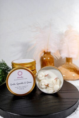 Smile, Sparkle &amp; Shine Candle