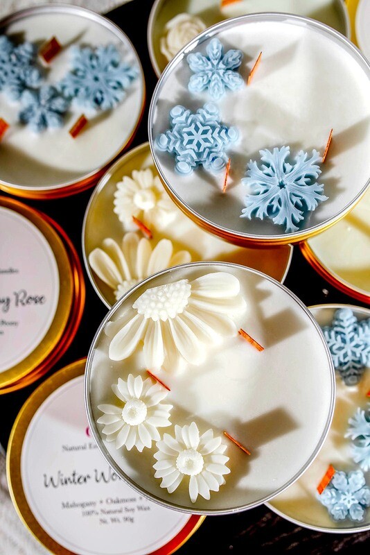 Winter Wonderland Christmas Candle