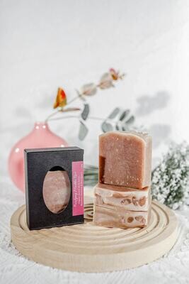Purifying Madder Root Soap with Rose Quartz