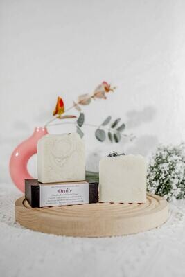 Balancing Calamine Soap with Obsidian &amp; Jade