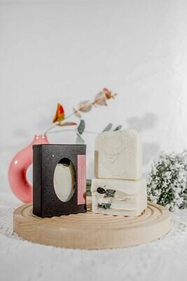 Balancing Calamine Soap with Obsidian &amp; Jade