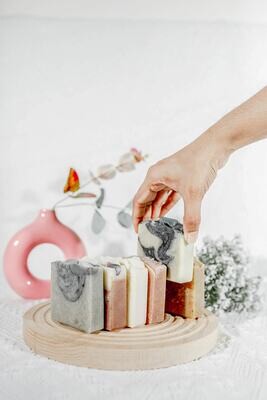 Handmade Soap basket- set of 6