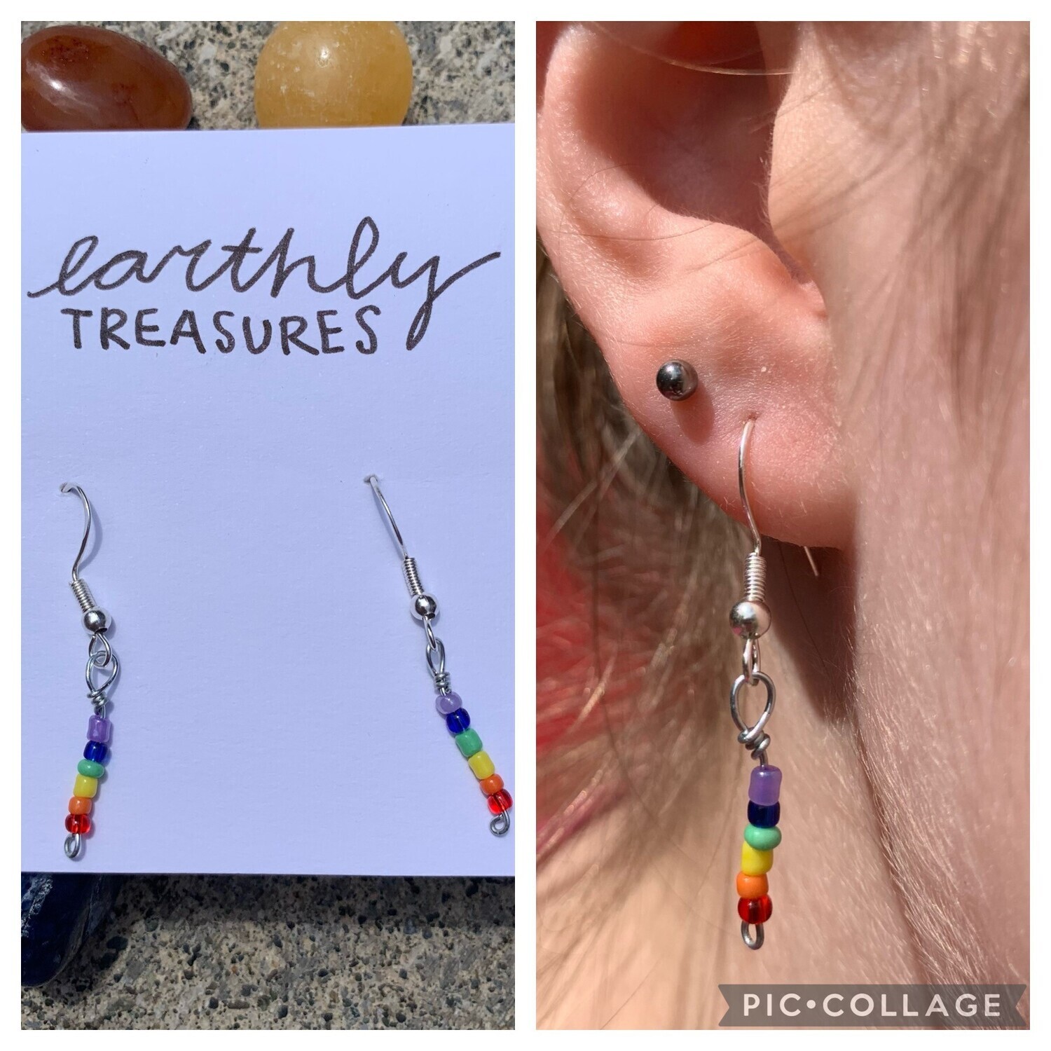 Pride Collection Bead Earrings (9 options)