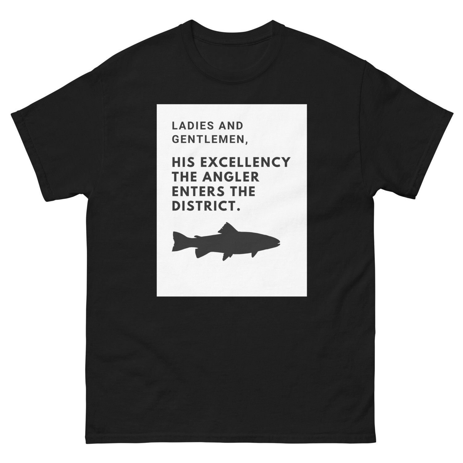 Angler&#39;s heavyweight tee, fishing statement, crazy for fishing t-shirt, funny shirt for angler, gift for an angler