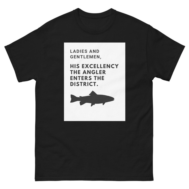 Angler&#39;s heavyweight tee, fishing statement, crazy for fishing t-shirt, funny shirt for angler, gift for an angler
