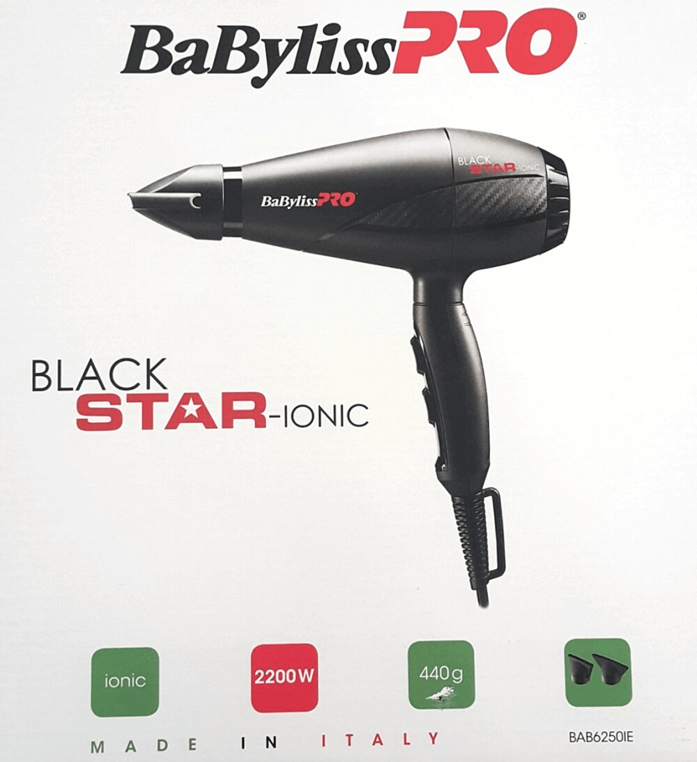 Babyliss Pro Sèche Cheveux Ionic Black Star