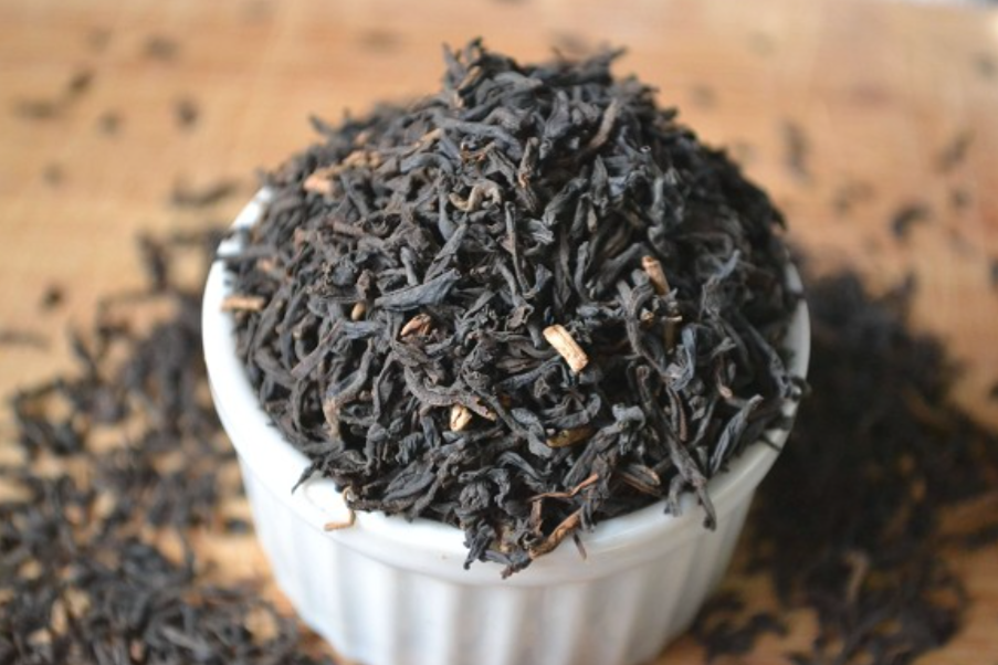 Decaffeinated black tea