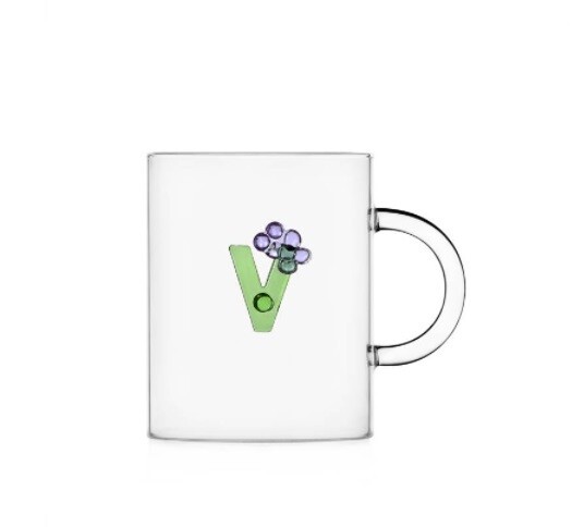 Mug V "Bloom Alphabet" - ICHENDORF MILANO