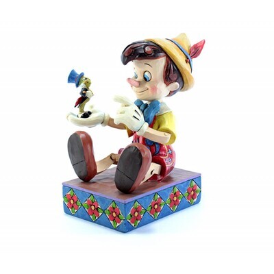 Pinocchio e il Grillo Parlante Disney Traditions - Jim Shore