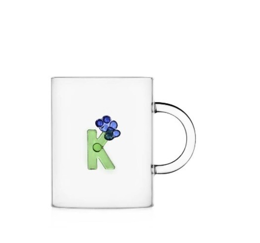 Mug K "Bloom Alphabet" - ICHENDORF MILANO