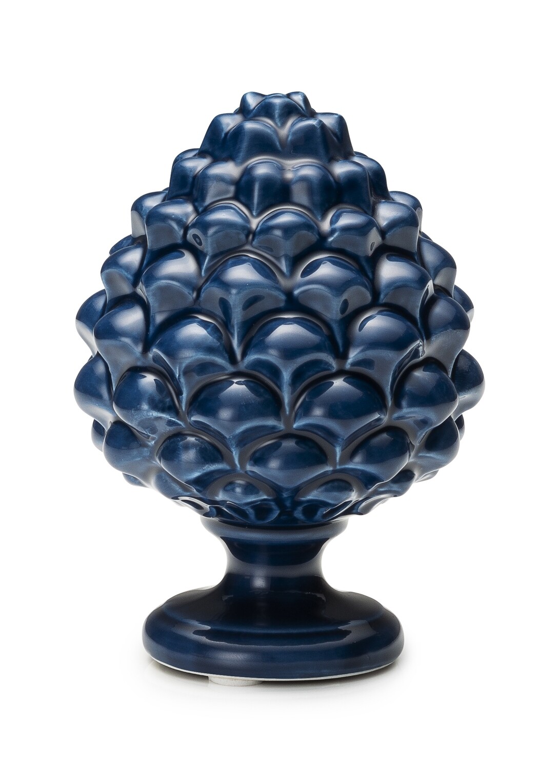 Pigna Siciliana Blu in ceramica H13
