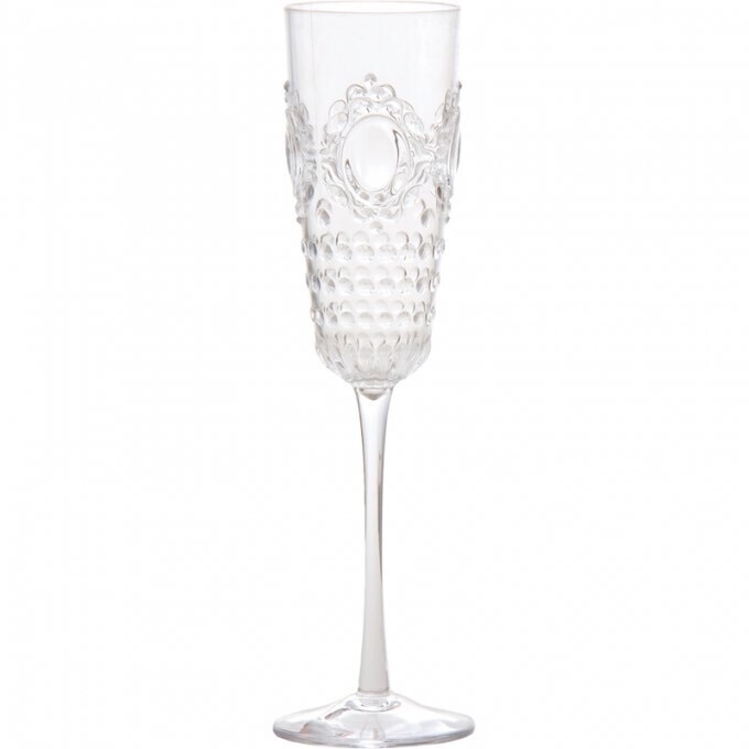 Set 6 Bicchieri flute da champagne “Baroque & Rock” Baci Milano