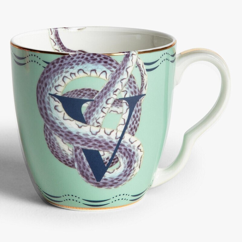 Alphabet Mug V - Vipera - Yvonne Ellen Alphabet Mug V - Vipera - Yvonne Ellen