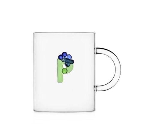 Mug P "Bloom Alphabet" - ICHENDORF MILANO