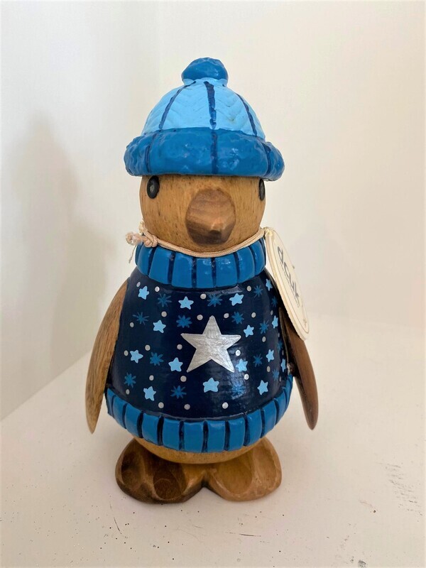 "DCUK" Pinguino Con Maglione Blu