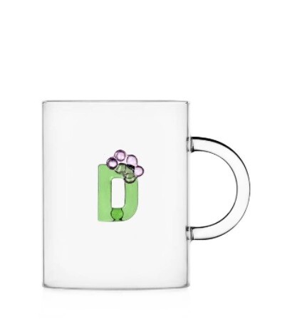Mug D "Bloom Alphabet" - ICHENDORF MILANO