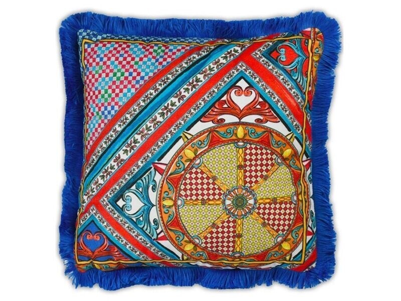 Cuscino 45x45 velluto Cuscino 45x45 velluto "Sole Mio" - Baci Milano