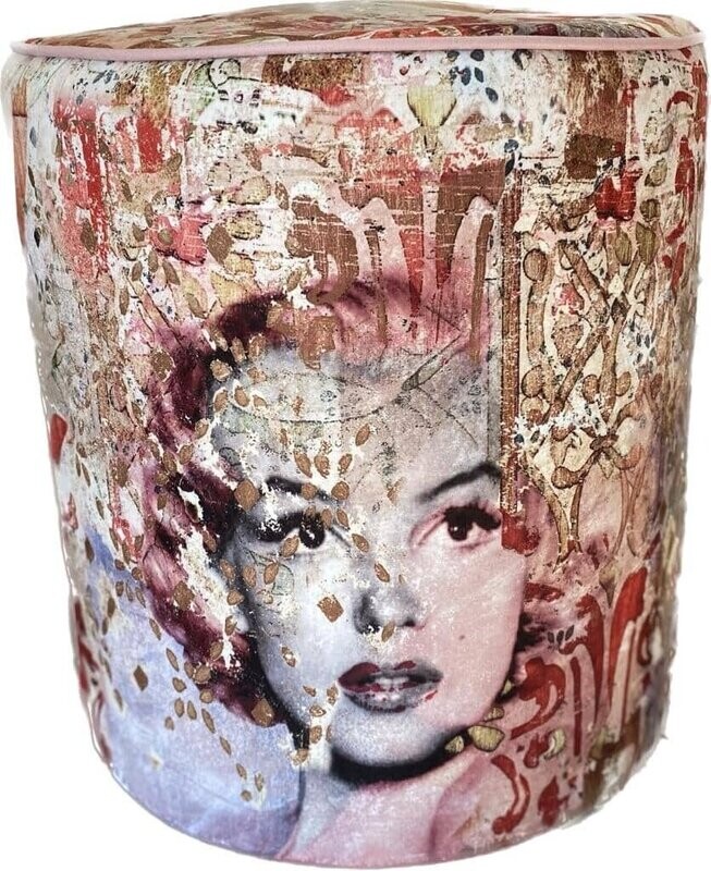 Pouf Marilyn Monroe "Memories" - Baci Milano